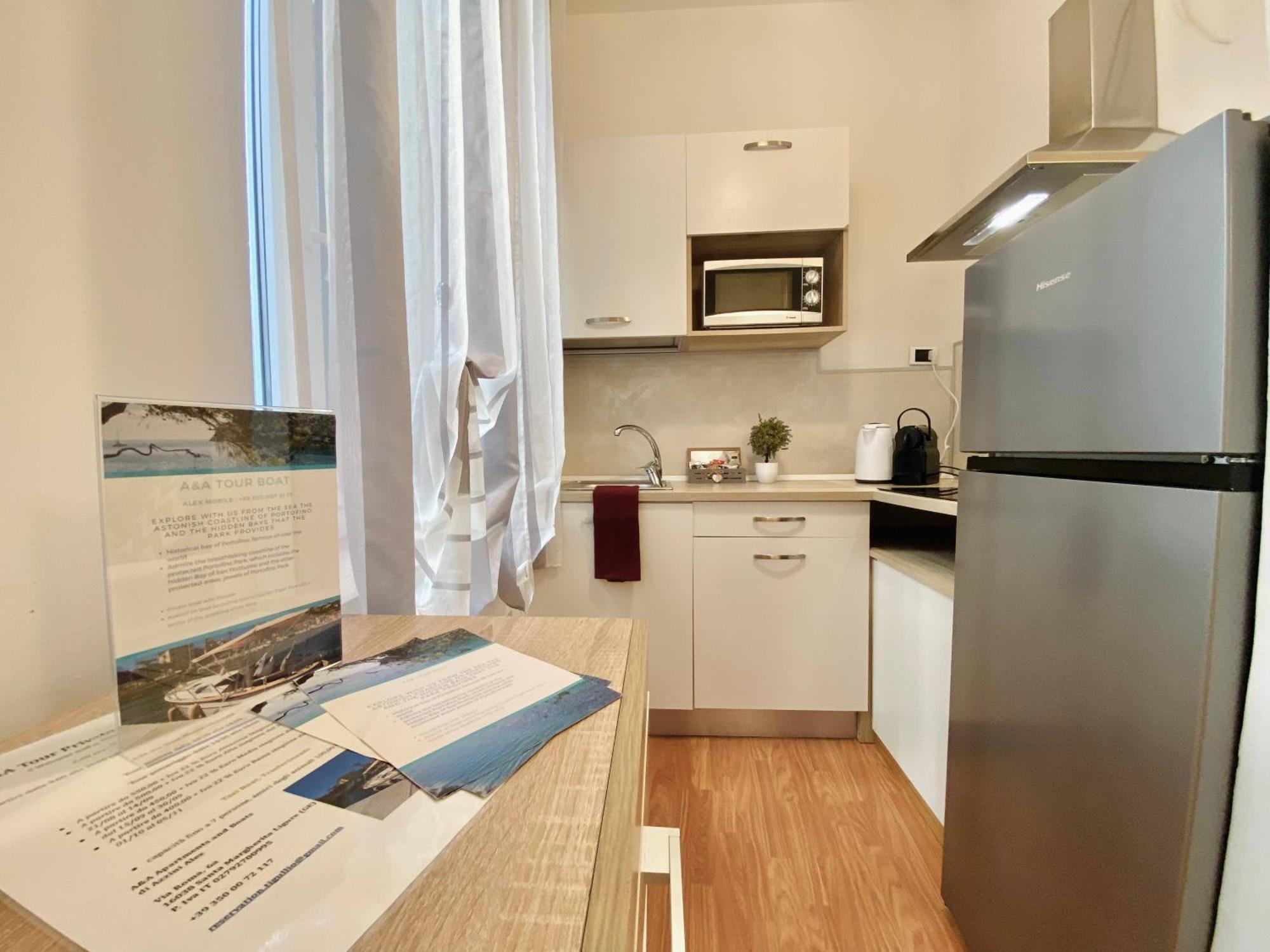 Mazzini 12 Very With Private Garage, Air Conditioning, Wifi, Just 50 Meters From The * Rapallo